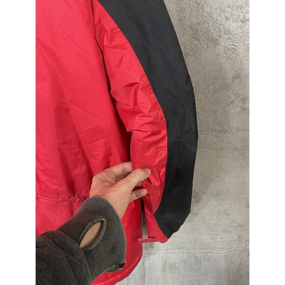 Vintage LL Bean Jacket Mens Large Red Hooded Puffer Gortex Ripstop Embroidered - Picture 11 of 16